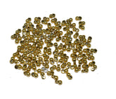 Golden ball dangle charms beads latkan jhumki/Necklace and Bangle metal beads for Jewellery Making. LOOP-010